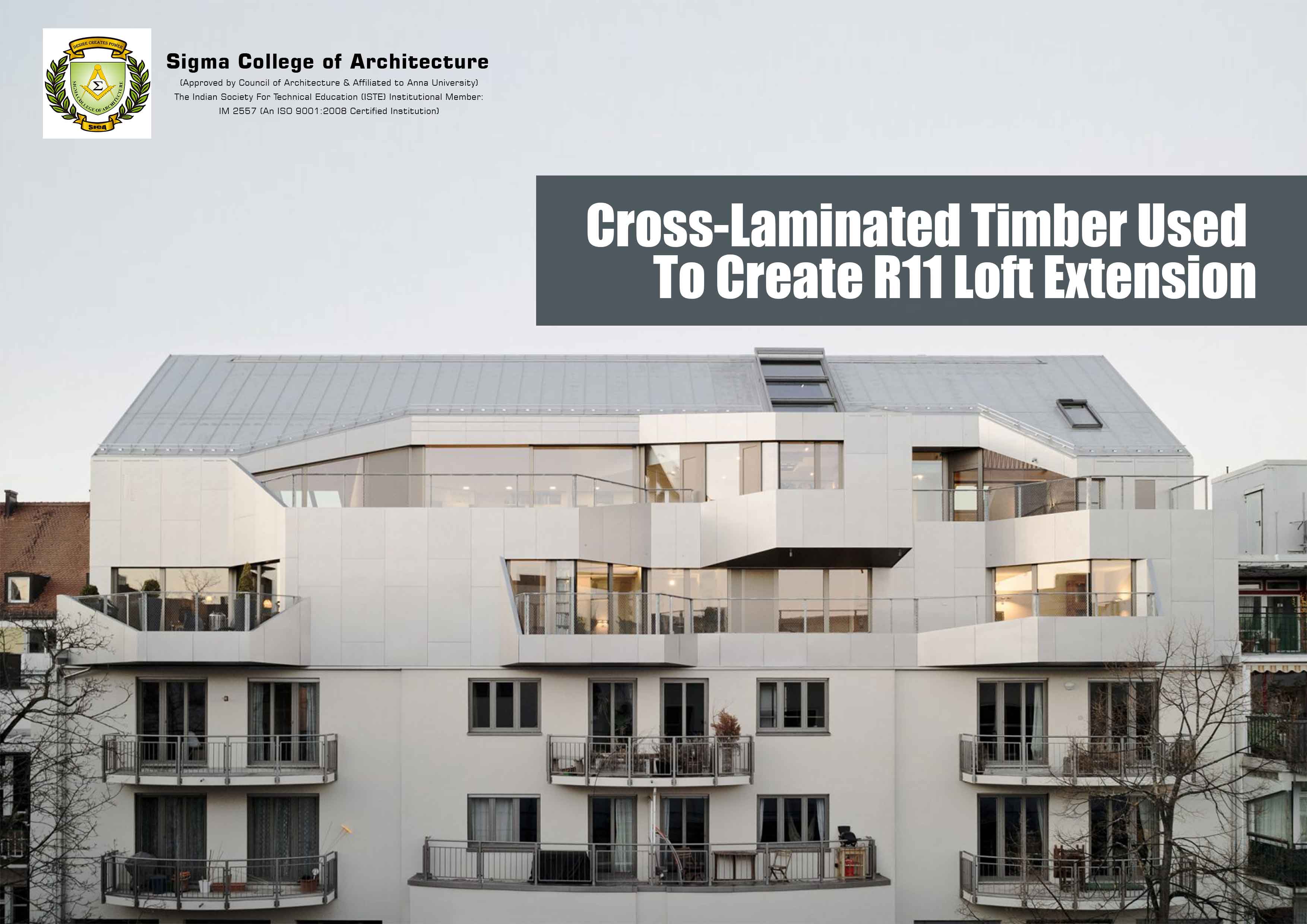 Cross-Laminated Timber Used To Create R11 Loft Extension